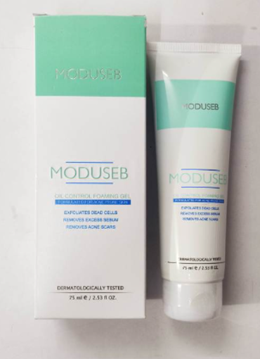 Picture of MODUSEB OIL CONTROL FOAMING GEL 75ML