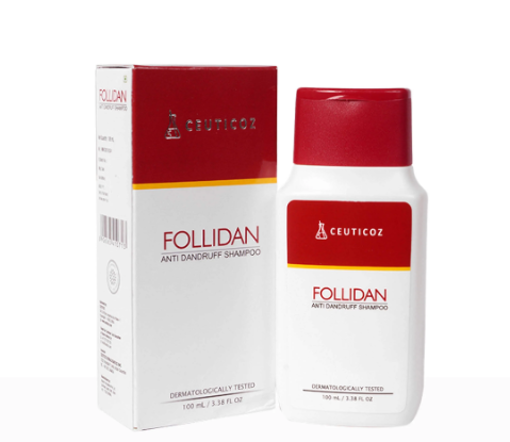 Picture of FOLLIDAN ANTI DANDRUFF SHAMPOO 100ML